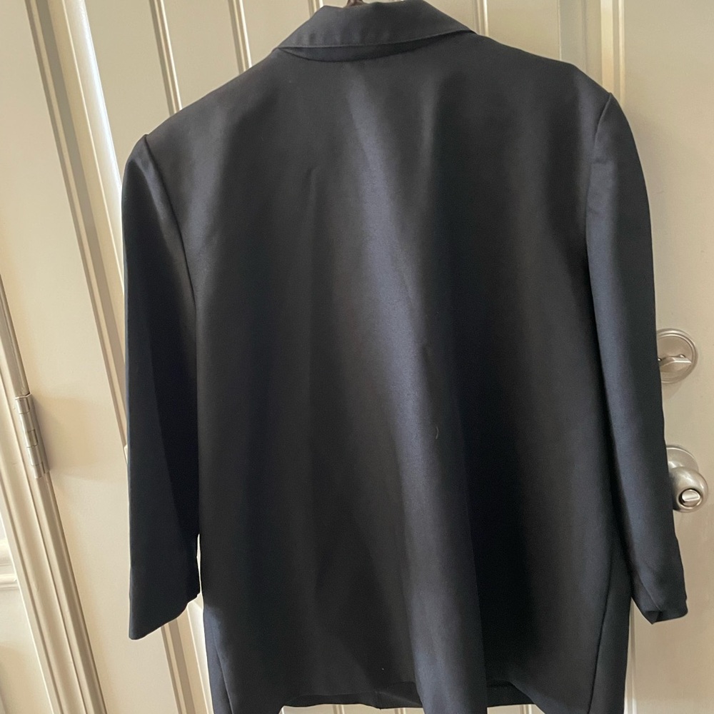 Alfred Dunner Black Women's Blazer - Picture 3 of 3